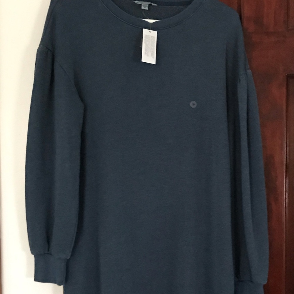 American Eagle Ballon Sleeve Sweatshirt Dress M